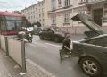 Kolizja na&nbsp;ul.&nbsp;Lisa-Kuli w&nbsp;Rzeszowie. Autobus uderzył w&nbsp;samochód