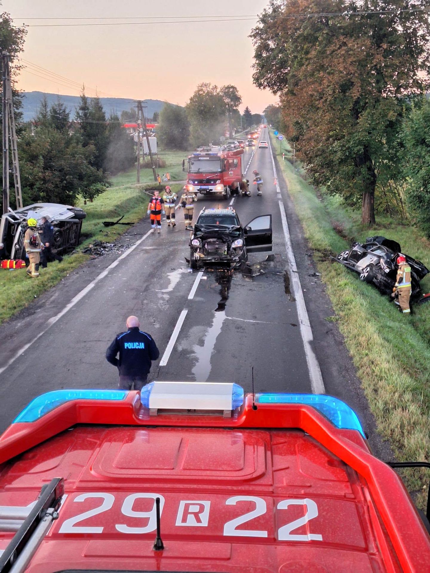 Pięć osób poszkodowanych w wypadku w Strzegocicach - Polskie Radio Rzeszów