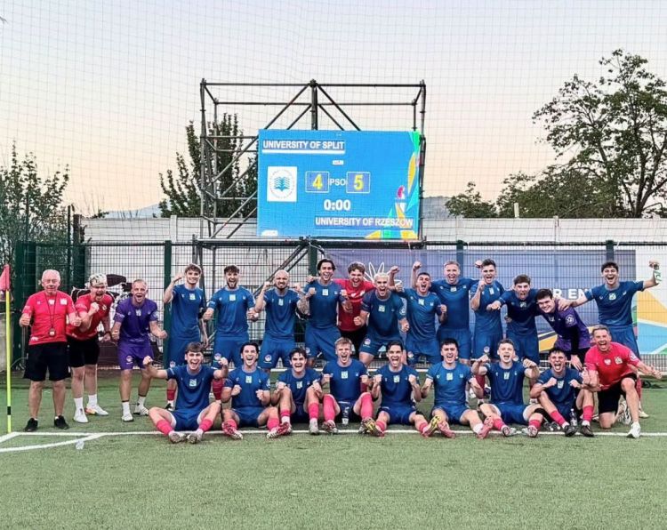 Piłkarze Uniwersytetu Rzeszowskiego zagrają w finale Europejskich Igrzysk Akademickich 1 - Polskie Radio Rzeszów Piłkarze Uniwersytetu Rzeszowskiego zagrają w finale Europejskich Igrzysk Akademickich