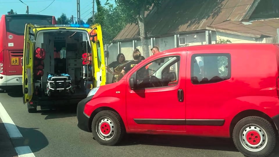 [AKTUALIZACJA] Potrącenie rowerzysty na DK19 w Boguchwale. Koniec utrudnień na trasie - Polskie Radio Rzeszów