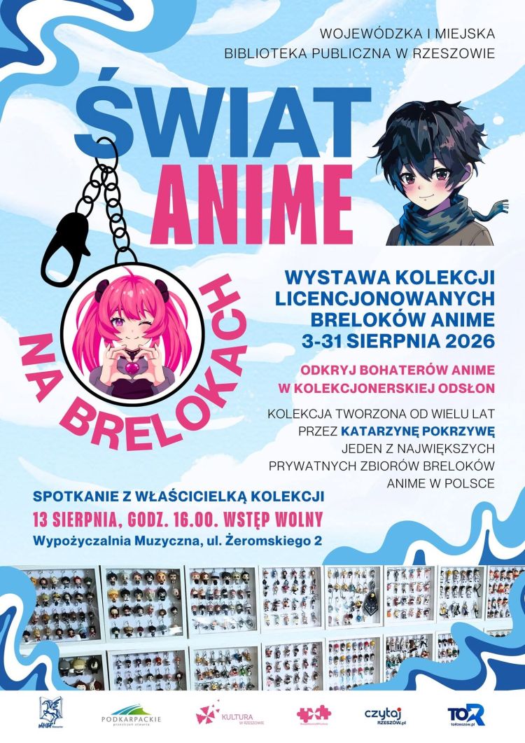 Świat breloków z mangi i anime. Niezwykła kolekcja Rzeszowianki 1 - Polskie Radio Rzeszów Świat breloków z mangi i anime. Niezwykła kolekcja Rzeszowianki