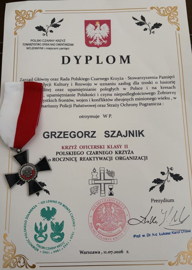 Ojciec i córka z Dynowa uhonorowani za pielęgnowanie pamięci historycznej - Polskie Radio Rzeszów