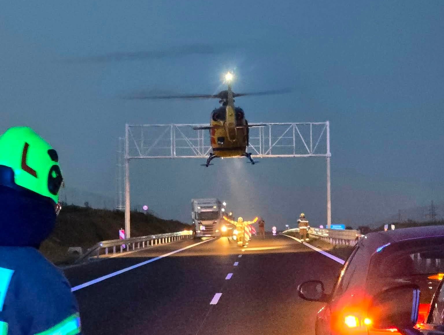 Wypadek na S19 w rejonie Sokołowa Małopolskiego. Trzech motocyklistów rannych [AKTUALIZACJA] - Polskie Radio Rzeszów