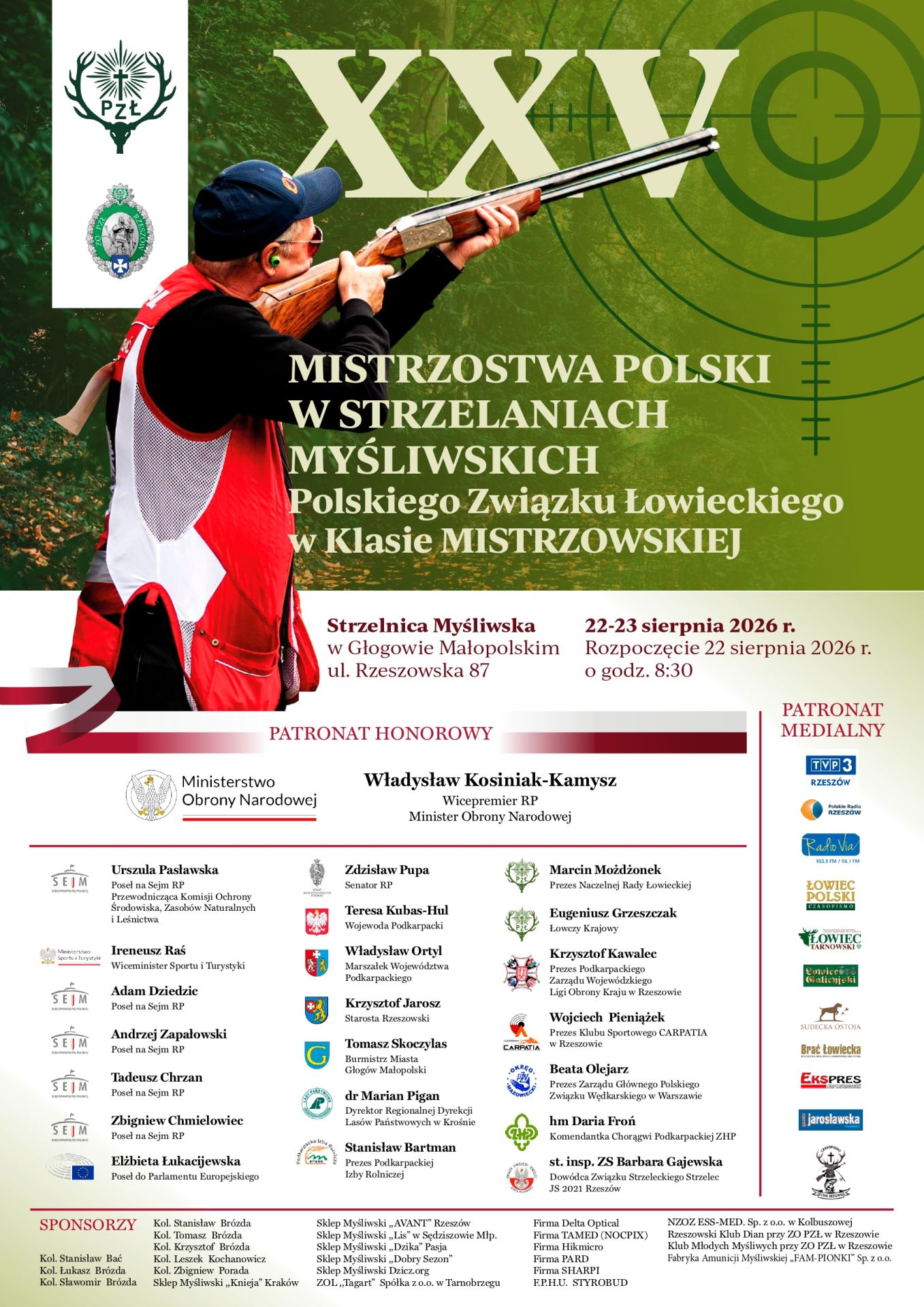 XXV Mistrzostwa Polski PZŁ w Strzelaniach Myśliwskich w klasie mistrzowskiej 37 - Polskie Radio Rzeszów XXV Mistrzostwa Polski PZŁ w Strzelaniach Myśliwskich w klasie mistrzowskiej - Polskie Radio Rzeszów