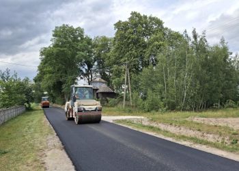 Zakończono drugi etap inwestycji drogowej w&nbsp;gminie Stary Dzików