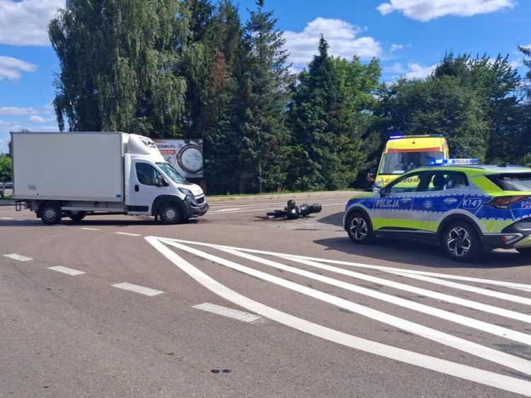Zderzenia motocyklistów w&nbsp;Dynowie i&nbsp;Rzeszowie. Kierujący trafili na&nbsp;badania