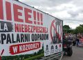 Protest przeciwko spalarni w&nbsp;Kozodrzy. Mieszkańcy boją się inwestycji