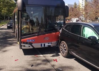 Wypadki i&nbsp;utrudnienia na&nbsp;drogach. Zderzenie w&nbsp;Rzeszowie i&nbsp;potrącenie rowerzysty w&nbsp;Olszanicy [AKTUALIZACJA]