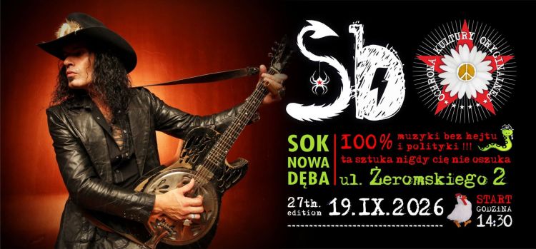 Satyrblues przeniósł się do Nowej Dęby. Wieczorem koncert Erica Sardinasa 1 - Polskie Radio Rzeszów Satyrblues przeniósł się do Nowej Dęby. Wieczorem koncert Erica Sardinasa