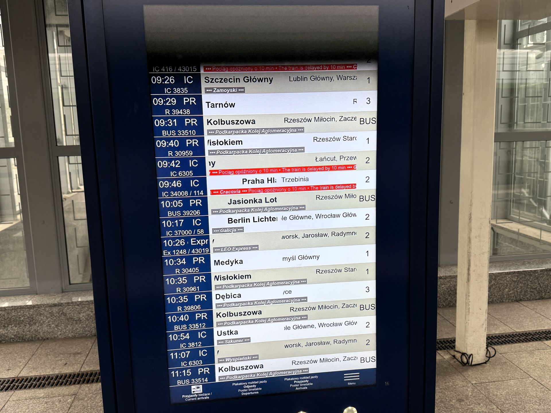 [AKTUALIZACJA] Zakończył się protest maszynistów. Opóźnienia pociągów w całym kraju, w tym na Podkarpaciu - Polskie Radio Rzeszów