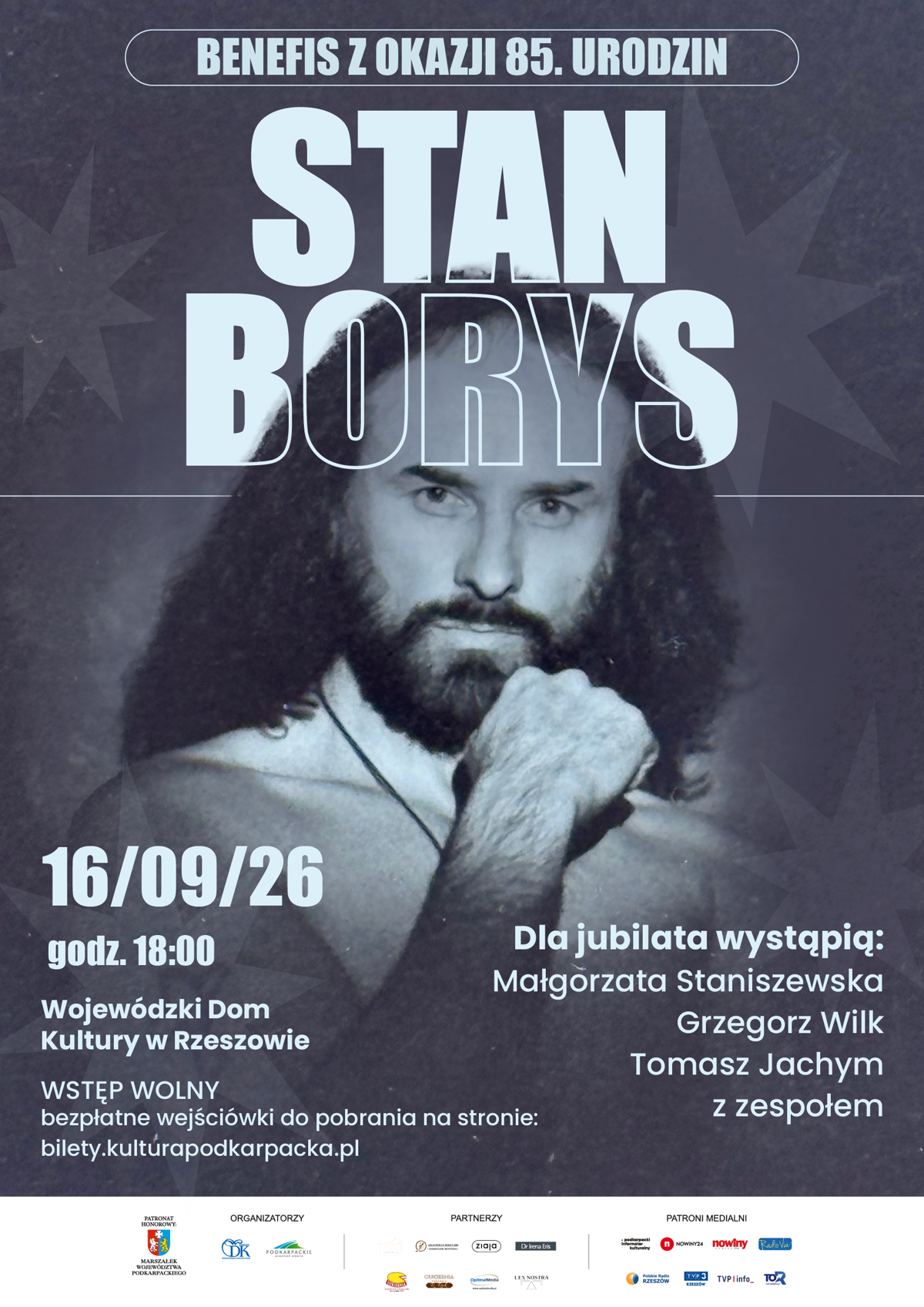 Benefis z okazji 85. rocznicy urodzin Stana Borysa w Rzeszowie - Polskie Radio Rzeszów