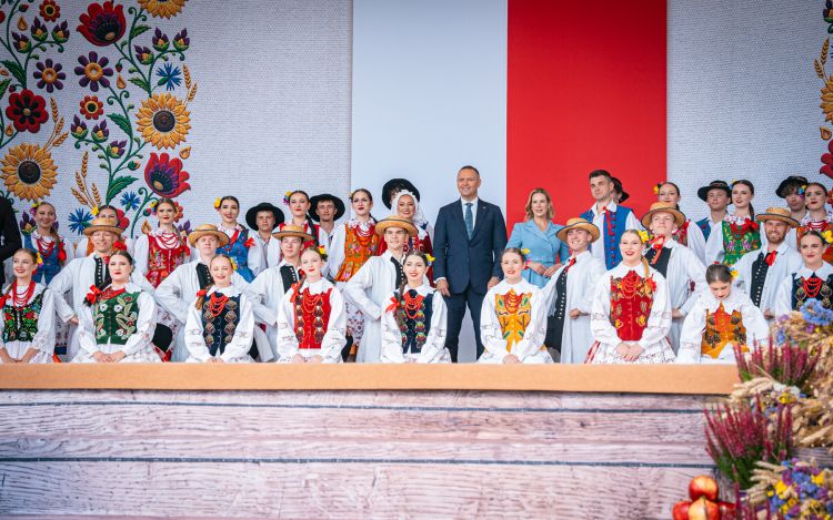 Dożynki Prezydenckie w&nbsp;Tryńczy. Karol Nawrocki o&nbsp;ochronie polskiej wsi i&nbsp;rolnictwa