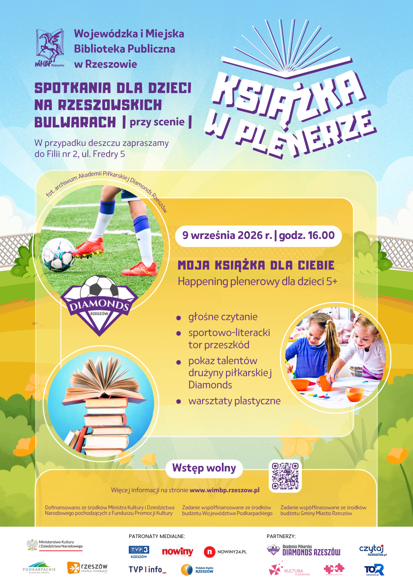 Książka w plenerze – happening Moja książka dla Ciebie - Polskie Radio Rzeszów
