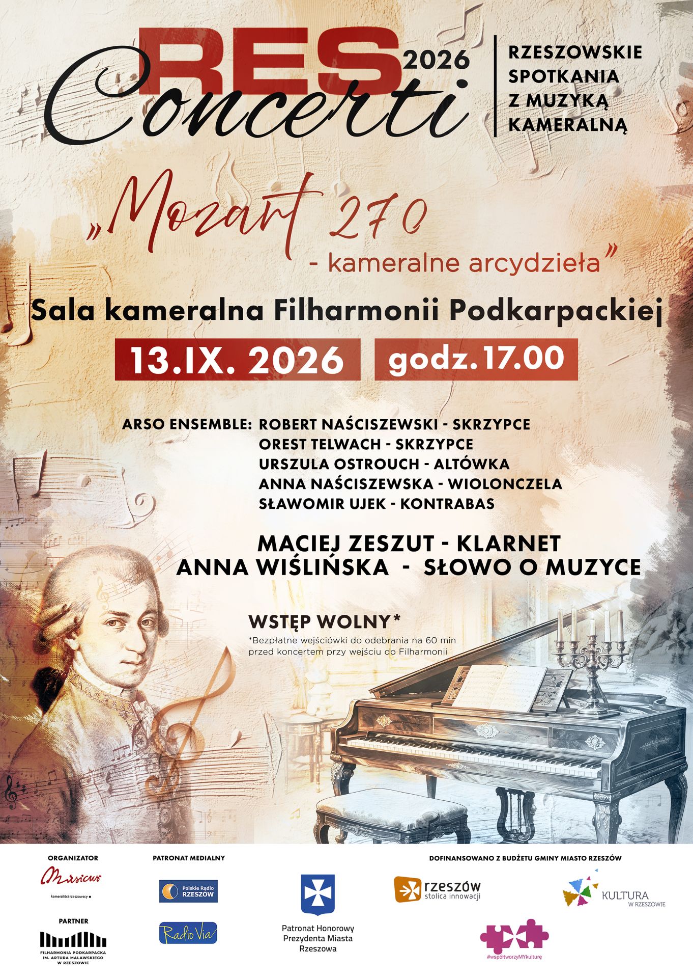 MOZART 270 – kameralne arcydzieła - Polskie Radio Rzeszów