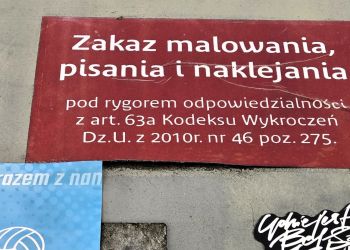 Nielegalne reklamy w Rzeszowie. Miasto wydaje około 30 tys. zł na ich usuwanie 5 - Polskie Radio Rzeszów Nielegalne reklamy w Rzeszowie. Miasto wydaje około 30 tys. zł na ich usuwanie