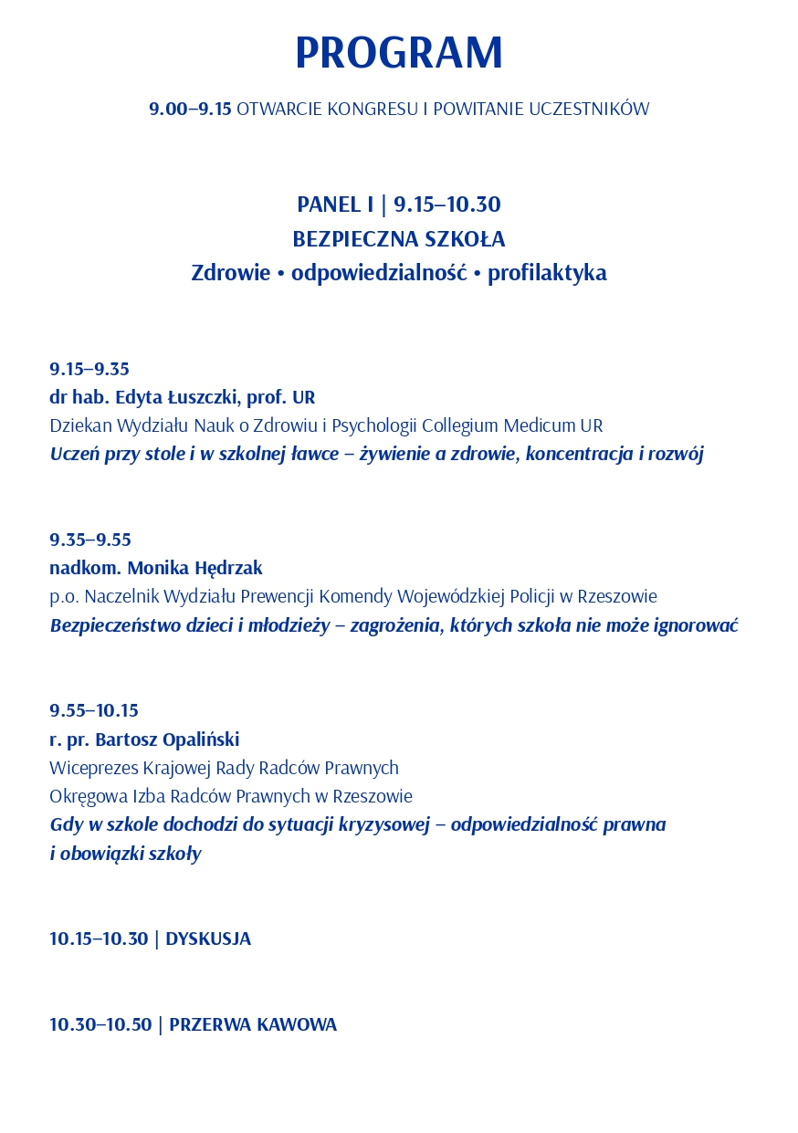 KONGRES NOWOCZESNEJ EDUKACJI - Polskie Radio Rzeszów