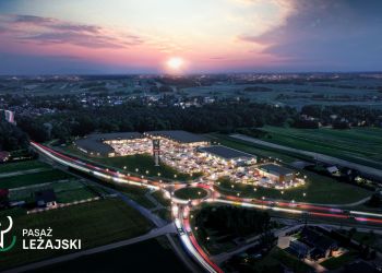 Pasaż Łańcucki powstaje przy ul.&nbsp;Przemysłowej. Otwarcie w&nbsp;2027 roku