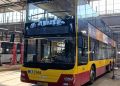 Piętrowy autobus na&nbsp;ulicach Rzeszowa. To&nbsp;atrakcja Europejskiego Tygodnia Mobilności