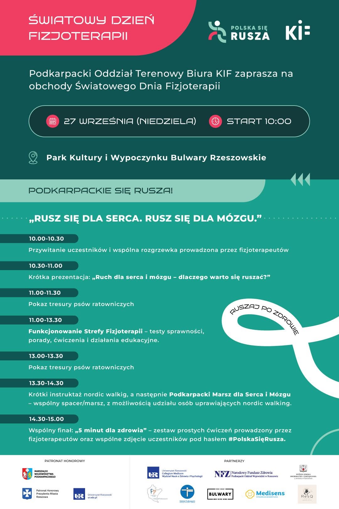 Światowy Dzień Fizjoterapii w Rzeszowie. „Podkarpackie się rusza” 2 - Polskie Radio Rzeszów Światowy Dzień Fizjoterapii w Rzeszowie. „Podkarpackie się rusza” - Polskie Radio Rzeszów