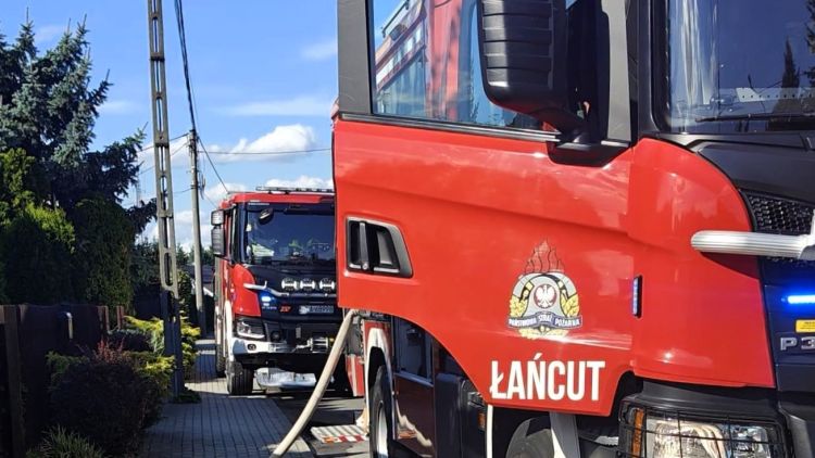 Tragiczny pożar domu w Łańcucie. Nie żyje 60-letnia kobieta 1 - Polskie Radio Rzeszów Tragiczny pożar domu w Łańcucie. Nie żyje 60-letnia kobieta
