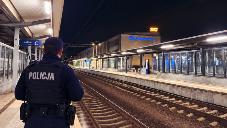 Ukradli walizkę pasażerki pociągu. Trzech mężczyzn zatrzymanych 1 - Polskie Radio Rzeszów Ukradli walizkę pasażerki pociągu. Trzech mężczyzn zatrzymanych