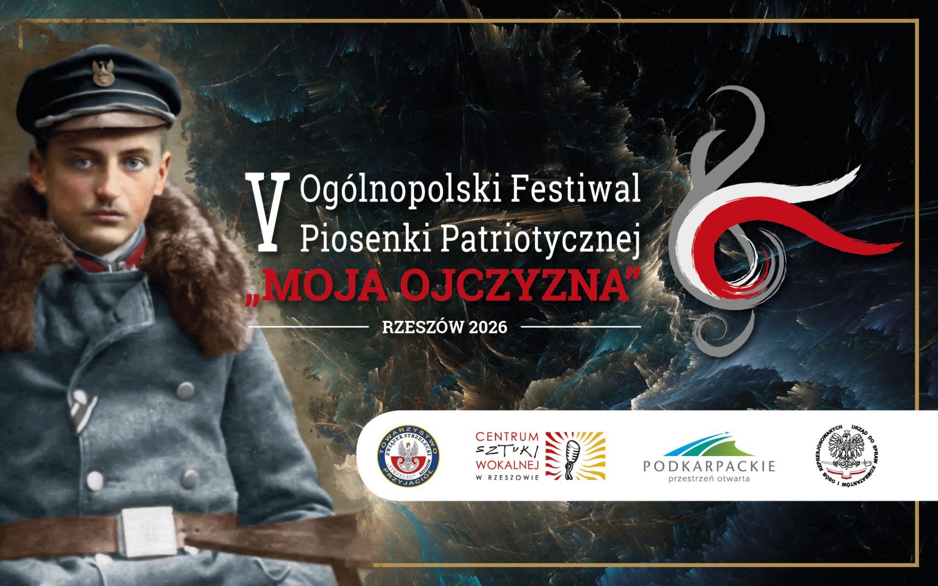 V OGÓLNOPOLSKI FESTIWAL PIOSENKI PATRIOTYCZNEJ „MOJA OJCZYZNA” – RZESZÓW 2026 - Polskie Radio Rzeszów