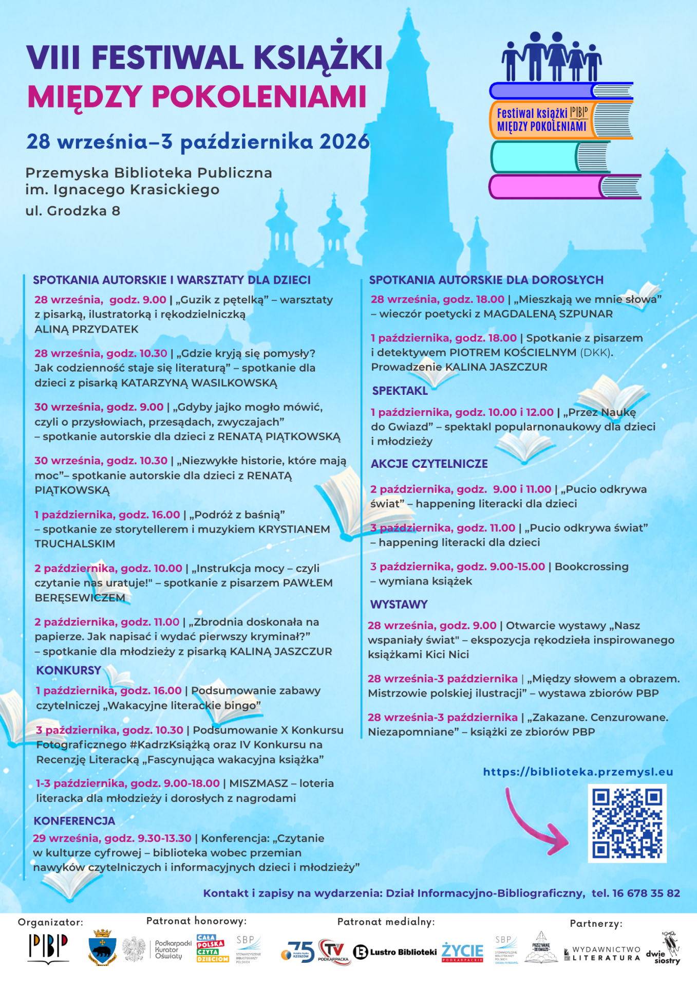 VIII Festiwal Książki - Między Pokoleniami - Polskie Radio Rzeszów