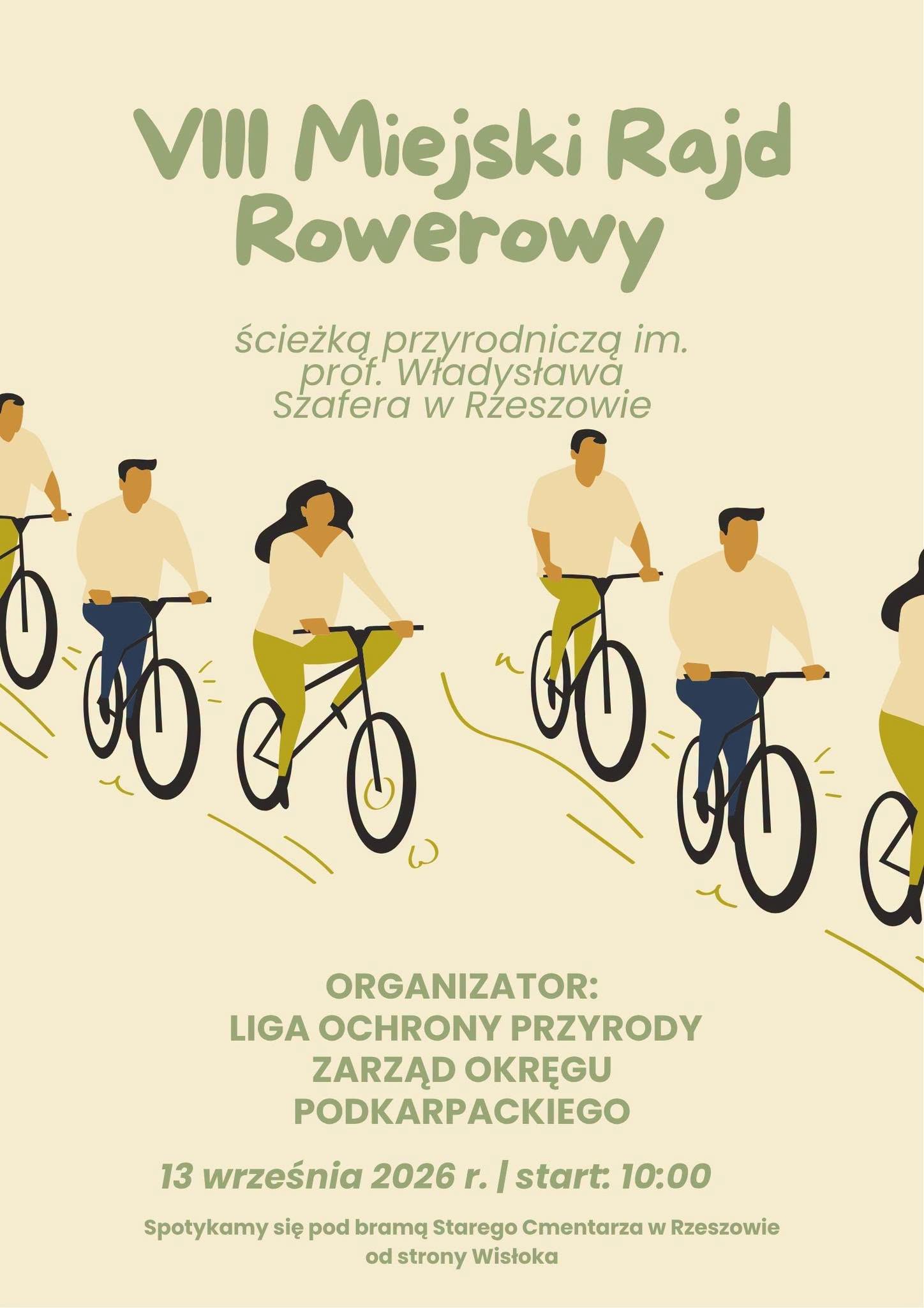 VIII Rowerowy Rajd Miejski w Rzeszowie. Trasa ścieżką im. prof. Władysława Szafera - Polskie Radio Rzeszów