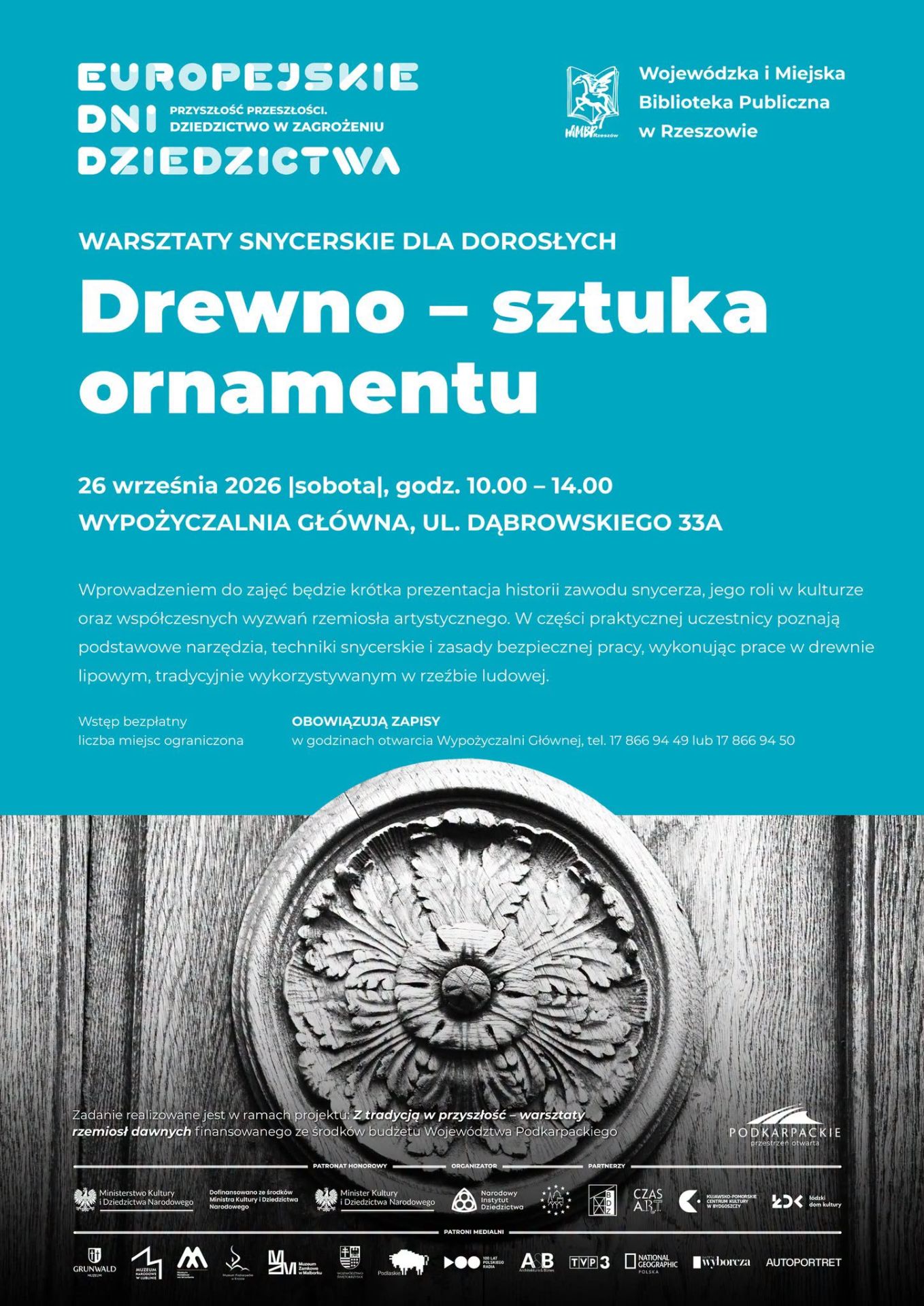 Warsztaty rzemiosł dawnych w Rzeszowie. Biblioteka zaprasza mieszkańców - Polskie Radio Rzeszów