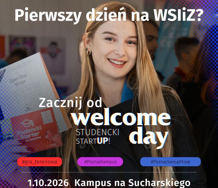Welcome Day w&nbsp;WSIiZ. Nowi studenci poznają uczelnię i&nbsp;życie akademickie