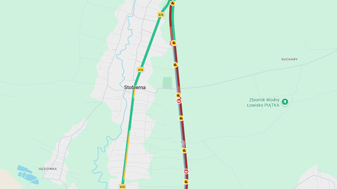 Wypadek na S19 w Stobiernej. Jedna osoba trafiła do szpitala [AKTUALIZACJA] - Polskie Radio Rzeszów
