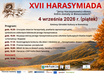 XVII Harasymiada w&nbsp;Komańczy. Poezja Jerzego Harasymowicza wraca w&nbsp;Bieszczady