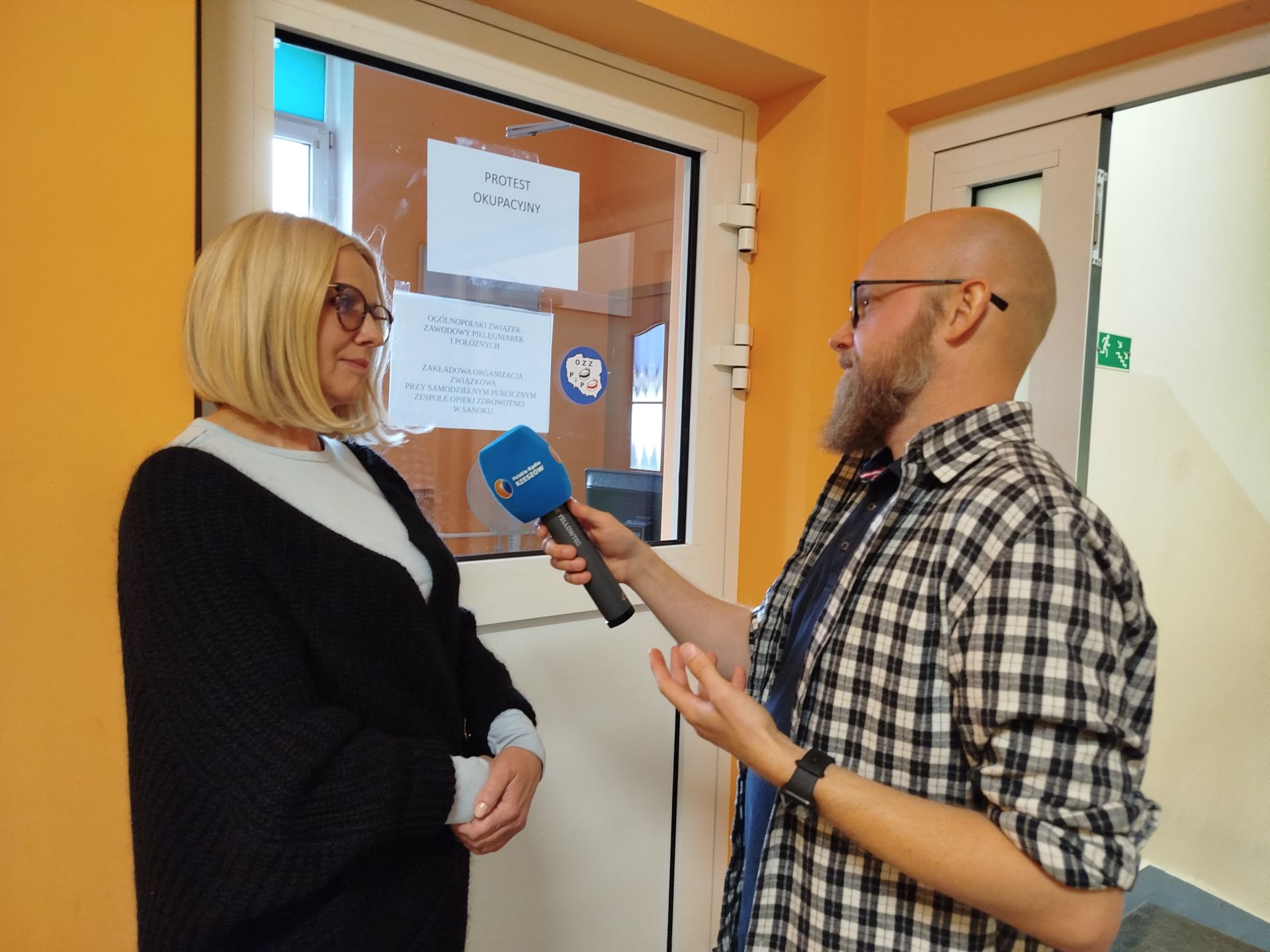 Zaostrza się konflikt w szpitalu w Sanoku. Związkowcy żądają odwołania dyrektor [AKTUALIZACJA] - Polskie Radio Rzeszów