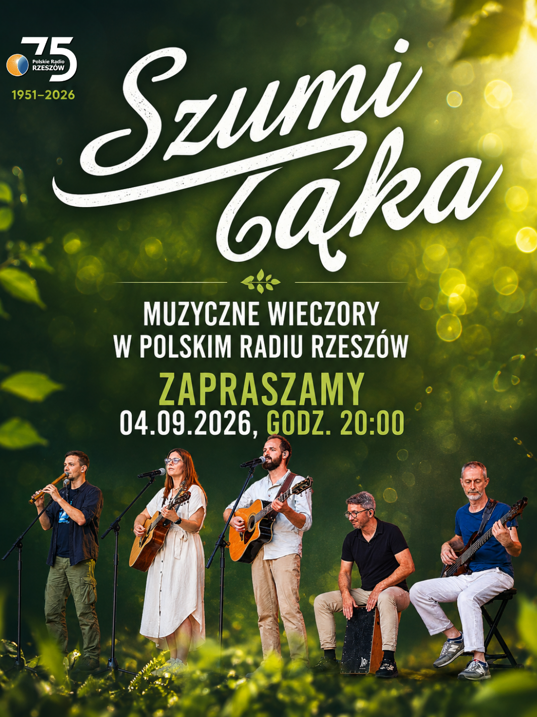 Zespół Szumiłąka zagra w Studiu Koncertowym im. Tadeusza Nalepy - Polskie Radio Rzeszów