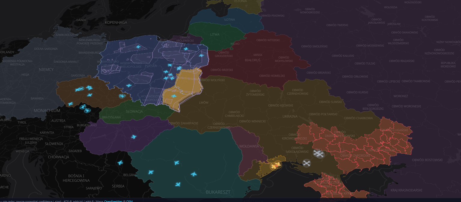Rosyjski dron zmierzał w kierunku Polski. W Rzeszowie zawyły syreny, ewakuowano urzędy! - Polskie Radio Rzeszów