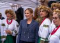 Wieńce dożynkowe w&nbsp;Tryńczy walczyły o&nbsp;nagrodę Prezydenta RP. Podkarpacie zwyciężyło