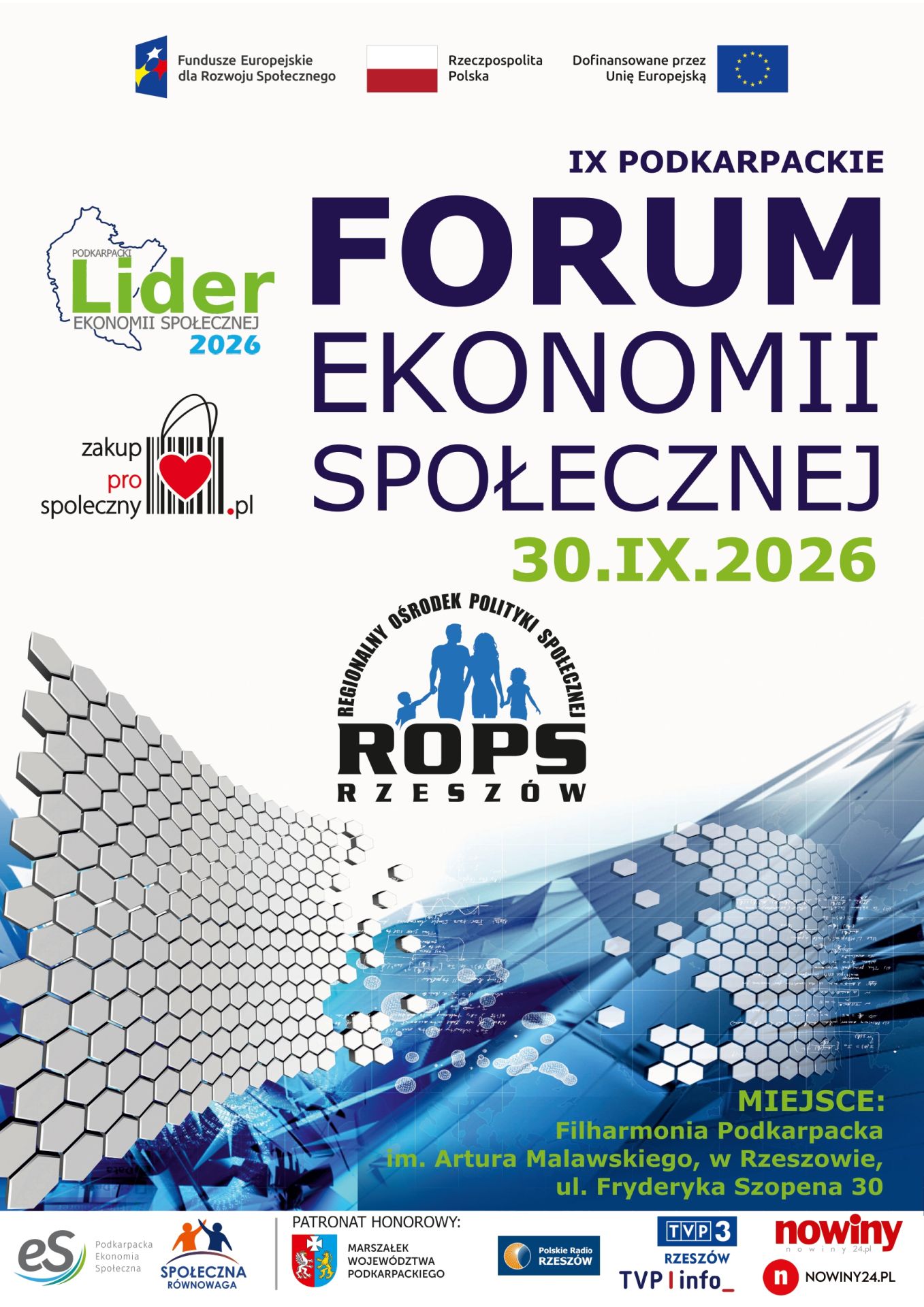 Podkarpackie Forum Ekonomii Społecznej – rozmowa o przyszłości sektora i wyróżnienie jego liderów - Polskie Radio Rzeszów