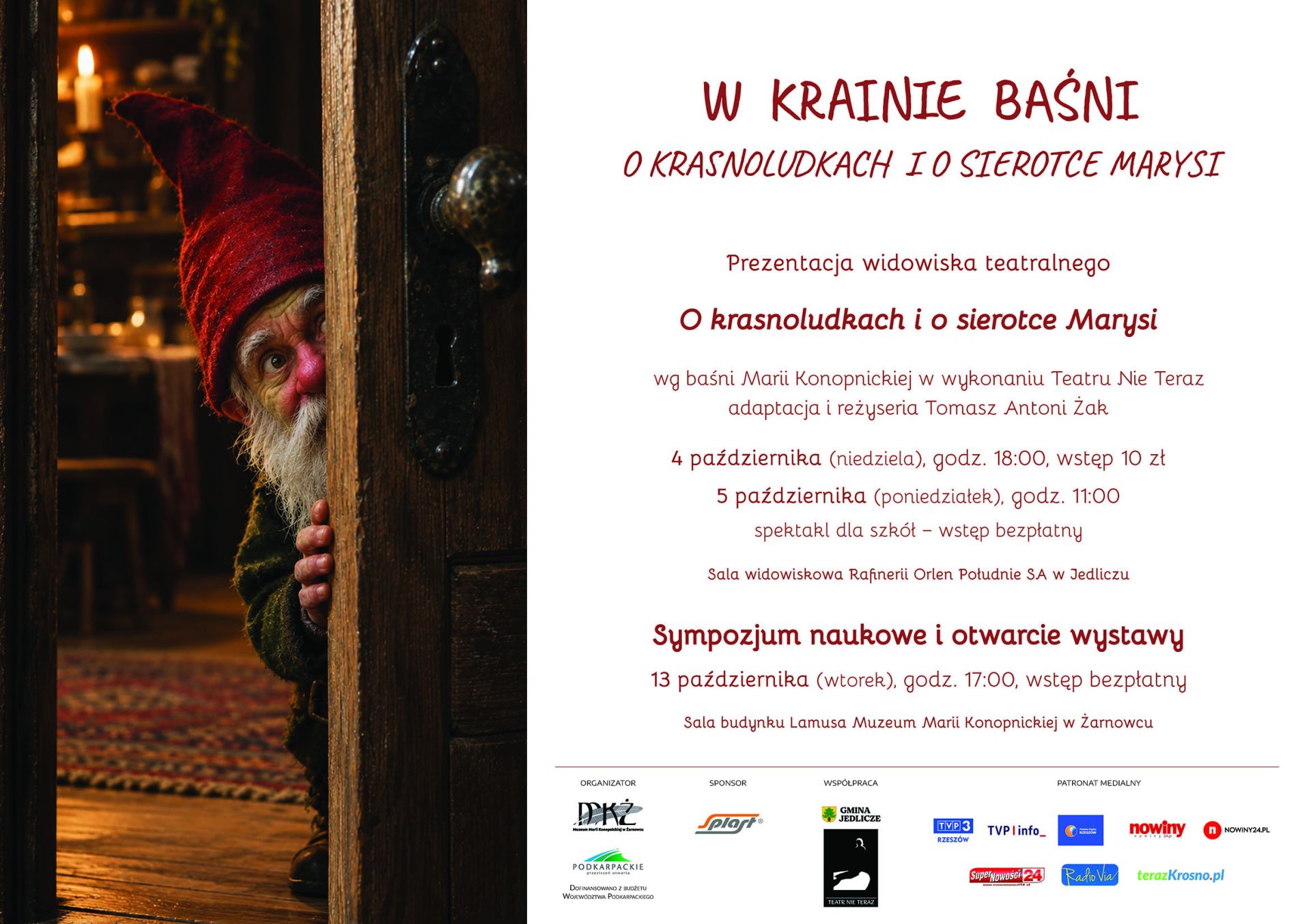 W KRAINIE BAŚNI O krasnoludkach i o sierotce Marysi - Polskie Radio Rzeszów