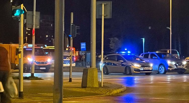 Potrącenie pieszego w&nbsp;Rzeszowie na&nbsp;Al.&nbsp;Powstańców Warszawy