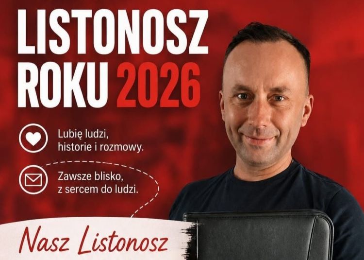 Dawid Ziomek z&nbsp;Rzeszowa został Listonoszem Roku 2026