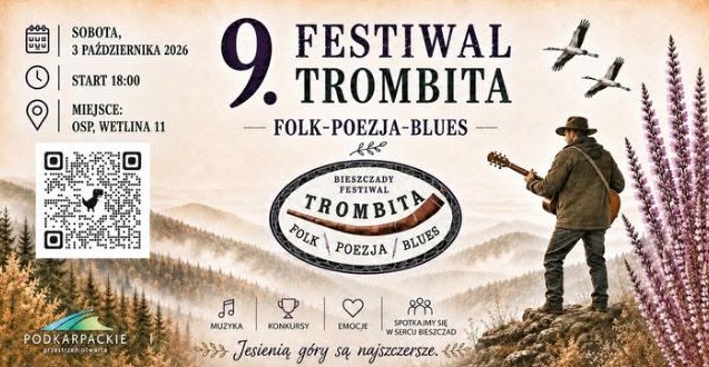 Festiwal Trombita w Wetlinie. Folk, poezja i blues w Bieszczadach 1 - Polskie Radio Rzeszów Festiwal Trombita w Wetlinie. Folk, poezja i blues w Bieszczadach