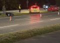 Wypadek na&nbsp;Alei Witosa w&nbsp;Rzeszowie. Motocyklistka trafiła do&nbsp;szpitala