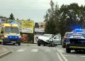 Utrudnienia na&nbsp;DK9 w&nbsp;Kolbuszowej i&nbsp;po&nbsp;kolizji w&nbsp;Rzeszowie