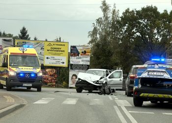 Utrudnienia na&nbsp;DK9 w&nbsp;Kolbuszowej i&nbsp;po&nbsp;kolizji w&nbsp;Rzeszowie
