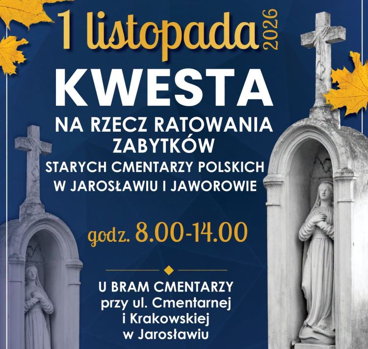 Kwesta na&nbsp;Starym Cmentarzu w&nbsp;Jarosławiu. Będą ratować zabytkowe nagrobki