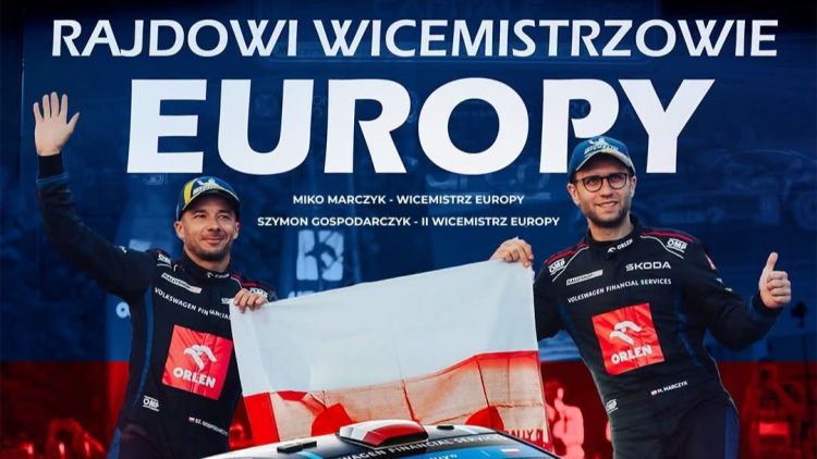 Miko Marczyk i Szymon Gospodarczyk rajdowymi wicemistrzami Europy 1 - Polskie Radio Rzeszów Miko Marczyk i Szymon Gospodarczyk rajdowymi wicemistrzami Europy
