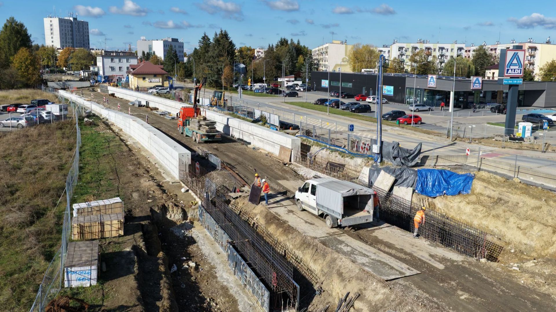 Modernizacja linii kolejowej Jasło–Nowy Zagórz. Powstają nowe tunele - Polskie Radio Rzeszów