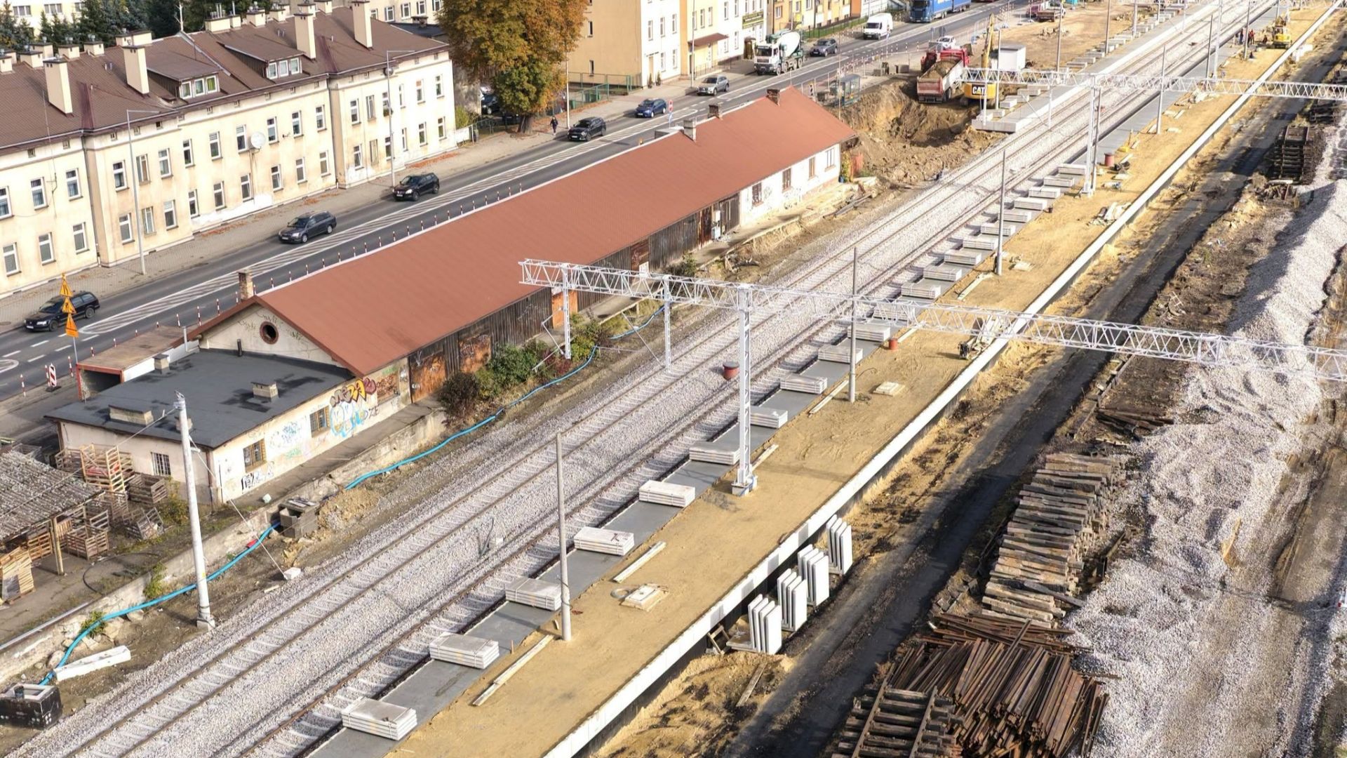 Modernizacja linii kolejowej Jasło–Nowy Zagórz. Powstają nowe tunele - Polskie Radio Rzeszów