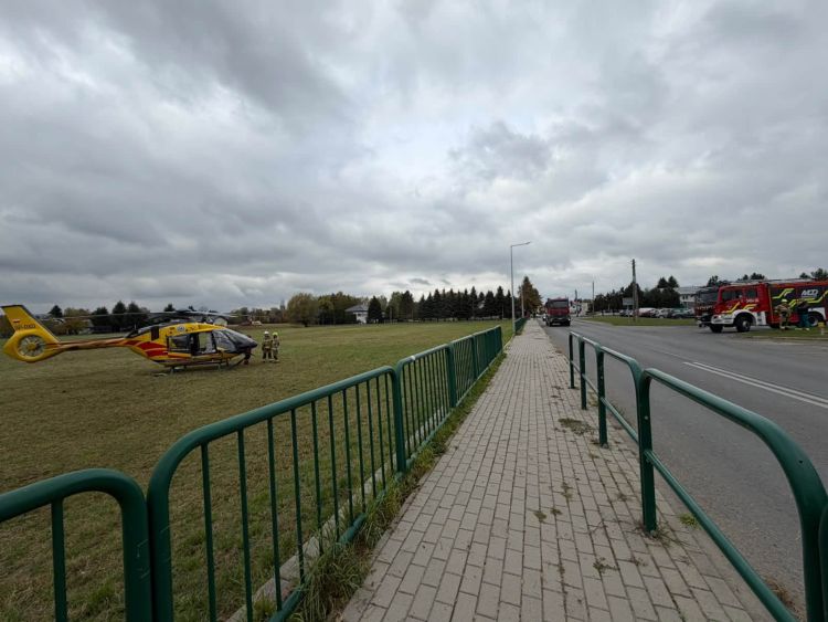 Wypadek na&nbsp;terenie przedszkola, potrącone 3-letnie dziecko