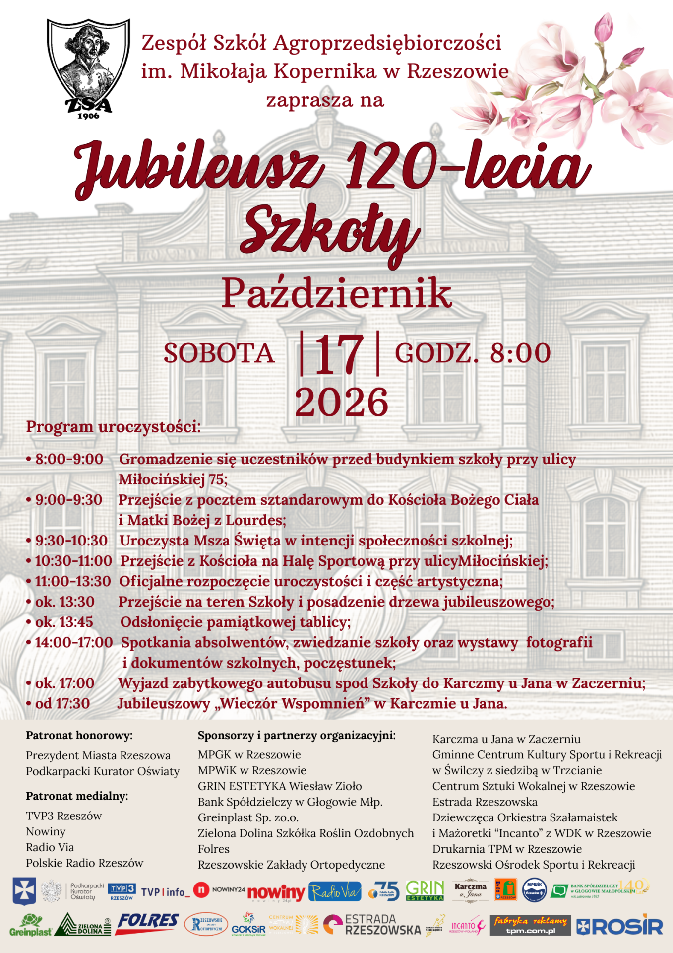120 lat tradycji. Jubileusz Zespołu Szkół Agroprzedsiębiorczości w Rzeszowie - Polskie Radio Rzeszów